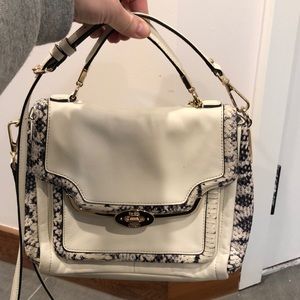 Coach small top handle/crossbody bag